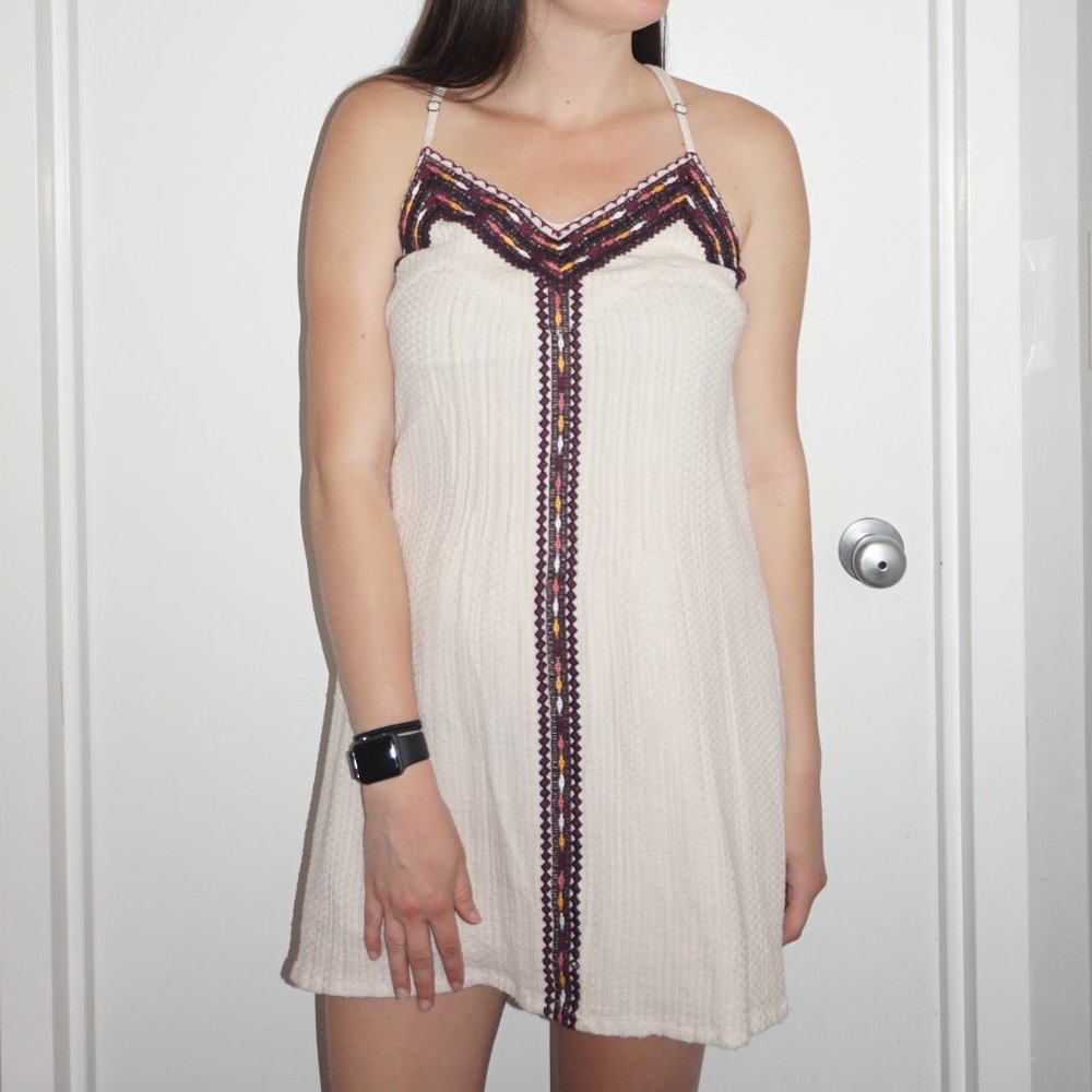 Sanctuary Embroidered Mini Dress